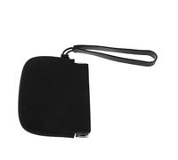 TOBBOMEY Étui de rangement pour gouttière de contention : Étui pour protège-dents nocturne - Porte-prothèse avec cordon - pour prothèses, idéal pour les voyages, le bureau et la maison (noir)