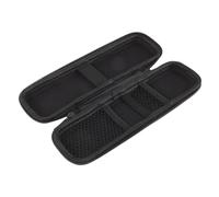 TOBBOMEY Étui De Voyage pour Brosse à Dents Électrique, Boîte Rigide Eva Noire Petite Taille, Support Compact Antichoc Filet, Protection Solide pour Accessoires De Soin Bucco-Dentaire