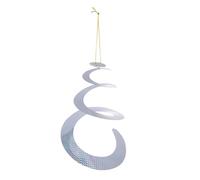 TOBBOMEY Expulseur Rotatif Réfléchissant Oiseaux pour Jardin Et Balcon, Spirale Antivolatile Plastique Solide, Protection Arbres Fruitiers, Abris D’Auto Et Patios, Dispositif Pigeons