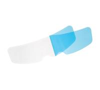 TOBBOMEY Film Anti-buée et Anti-Pluie pour Casque de Protection Transparente Haute Définition Compatible Majorité des Casques Facile à Installer pour Vision Claire et Sécurisée Conditions