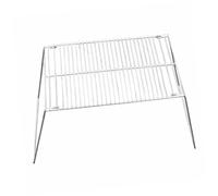 TOBBOMEY Gril Barbecue Portable Acier Inoxydable Pliable Rack de Cuisson Compact pour Camping et Jardin Capacité Large pour Divers Aliments