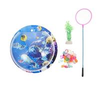 TOBBOMEY Hanging Round Fish Tank Mur Décoratif Hydroponique pour Fleurs Aquarium Suspendu Créatif pour Intérieur Pot De Plantes Murales Décoration Chic Et Élégante
