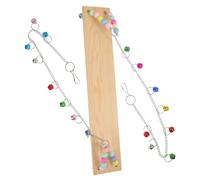 TOBBOMEY Jouet à Balançoire pour Poules Accessoire De Cage pour Volaille Parfait pour Coqs Poules Et Poussins Encourage Le Jeu Et Exercice