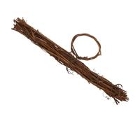 TOBBOMEY Kit De Fabrication De Couronnes En Rotin Cadre De Couronne De Fleurs Cerceau En Rotin Pour La Décoration Intérieure Des Fêtes