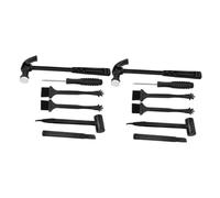 TOBBOMEY Kit de Fouilles Archéologiques pour Garçon et Filles 12 Pièces avec Marteaux et Outils, Grand Format, Éducatif D'exploration de Dinosaures, pour Apprentissage Scientifique et Jeu