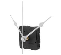 TOBBOMEY Kit de Mécanisme Horloge Inversé à Pile Moteur de Remplacement avec Aiguilles Argentées pour Horloge Murale Moderne et Facile à Installer
