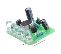 TOBBOMEY Kit de Soudure Débutant DIY avec Composants Électroniques Lumière Mélodieuse à Commande Effets Lumineux Uniques Pratique et Facile à Assembler