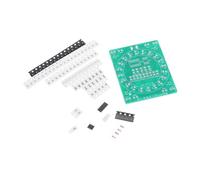 TOBBOMEY Kit de Soudure Pratique avec Composants pour Apprentissage Soudure Électronique Plaque Entraînement Résistante Plastique pour DIY Montage Circuits Électriques et Réparation