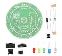 TOBBOMEY Kit Entraînement Soudure Électronique Pratique Plastique Apprentissage et Perfectionnement pour Débutants et Professionnels Planche de Soudure Multifonctionnelle pour Projets DIY