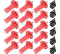 TOBBOMEY Kit Réparation Pneu Bouchons Champignon Caoutchouc Robuste pour Crevaison Vélo Électrique et Moto Répare Rapidement Pneus Radiaux et Tubeless Usage Multiple Adapté à Divers