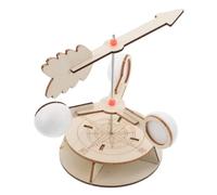 TOBBOMEY Kit Scientifique Girouette DIY Bois pour Garçon Fille Mesure Précise Vent Apprentissage Direction Vent Activités Éducatives Garçon Fille