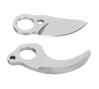 TOBBOMEY Lames De Rechange en Acier Au Carbone pour Sécateur Électrique De Jardin, 2 Pièces, Coupe-Branches Portable, Accessoires pour Sécateurs Électriques, Remplacement Rapide