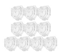 TOBBOMEY Lot de 10 Protections pour Bouton-Poussoir Étanches en Plastique Ouverture 22 MM Cache de Protection Transparent pour Interrupteur Marche/Arrêt et Arrêt d'Urgence pour Usage