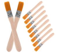 TOBBOMEY Lot de 10 Set de Brosses de Fouille Éducatives en Bois pour Garçon et Filles Brosses à Jouets Archéologiques pour Nettoyage de Fossiles Outil D’Excavation Scientifique Junior