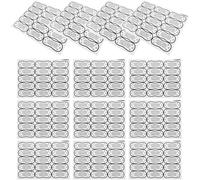 TOBBOMEY Lot de 100 Autocollants Protecteurs Adhésifs en Pvc Transparents pour Maillots de Bain, Protège-culotte Hygiénique, Résistant à L’eau, pour Natation et Sports Aquatiques