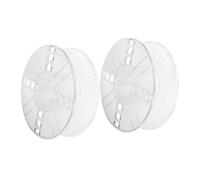 TOBBOMEY Lot De 2 Bobines En Plastique Pour Imprimante 3D Bobines Translucides Extrudeuse Transparente Support De Fil En Plastique