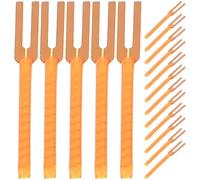 TOBBOMEY Lot de 20 Filaments LED Souples 25 MM pour Ampoules 3 V 2200 K Jaune Pièces Détachées pour Luminaires à Filament Flexible Éclairage Basse Tension pour Réparation et Usage