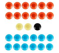 TOBBOMEY Lot De 27 Petits Aimants Pour Tableau Magnétique Aimants Pédagogiques Et D'Apprentissage Du Football