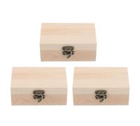 TOBBOMEY Lot de 3 Coffrets en Bois pour Huiles Essentielles 10 Ml Coussinet Antichoc en Mousse Rangement Voyage Anti-Uv Organisateur Compact pour Flacons et Vernis à Ongles
