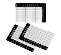 TOBBOMEY Lot de 3 Tapis de Réparation Téléphone, Bloc de Travail Magnétique Flexible en Matériau Solide, Tapis Porte-Outils pour Vis, pour Atelier et Maintenance Portable