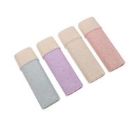 TOBBOMEY Lot De 4 Boîtes De Rangement pour Brosses À Dents Étui De Voyage pour Brosses À Dents Étui De Transport avec Couvercle Protection en