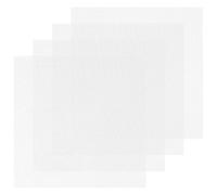 TOBBOMEY Lot de 4 Tapis Déshydratation en Silicone 38 X 40 CM Feuilles pour Déshydrateur Fruits et Légumes Tapis Séchage Alimentaire Résistant Haute Température Accessoires pour