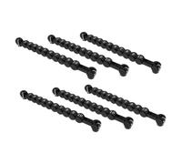 TOBBOMEY Lot de 6 Compteurs de Score pour Foot en Plastique Robuste Format Compact Chiffres Visibles Accessoires Indispensables pour Tableau D’Affichage de Football sur Table Jeu