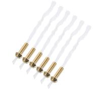 TOBBOMEY Lot De 6 Mèches De Rechange Rondes en Coton pour Lampes À Huile Idéales pour La Liturgie De La Communion Accessoires pour Lampes À Huile