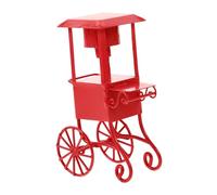 TOBBOMEY Machine à Pop-Corn De Cinéma Mini Compacte en Plastique Solide Chauffage Rapide, Fonction Double Pop-Corn Et Sucettes, pour Usage Domestique Et Fêtes Décoratives