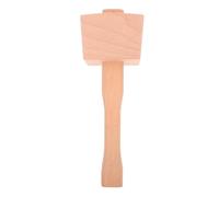 TOBBOMEY Maillet en Bois de Hêtre Massif 95 Pouces Marteau à Sculpter le Bois Outil à Main de Menuisier Surface Lisse Outil Polyvalent pour Bricolage et Sculpture