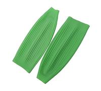 TOBBOMEY Manchettes Étanches Latex Vertes Protection Huile et Acide pour Cuisine et Réutilisables avec Extrémités Élastiques