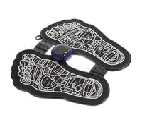 TOBBOMEY Masseur Intelligent Rechargeable avec Écran LCD Coussin de Massage Plantaire Réutilisable à Micro-impulsions Appareil Shiatsu pour Améliorer la Circulation Métabolisme