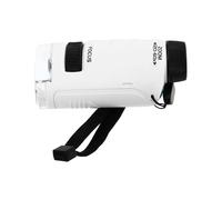 TOBBOMEY Microscope Portable pour Garçon Fille Compact et Léger Éducatif Scientifique pour Débutants Kit Exploration Biologique Facile à Utiliser Cadeau Pédagogique Pratique