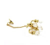 TOBBOMEY Mini Lustres Ornements Simulation Lumière pour Enfants Mini Maison pour Filles À Faire Soi-Même Accessoires Maison De Jeu