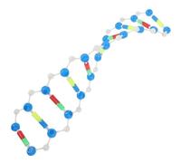 TOBBOMEY Modèle Adn Double Hélice Éducatif pour Enseignement Biologie Composants Pédagogiques pour Apprentissage Humain Outils Scientifiques pour Classe et Laboratoire