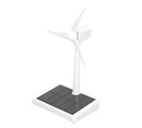 TOBBOMEY Modèle Éolienne Solaire Éducatif Jouet Scientifique pour Expérience sur Énergie Renouvelable Et Apprentissage des Énergies Solaires Et Éoliennes