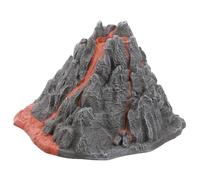 TOBBOMEY Modèle Volcanique Simulé Décoratif avec Effet de Pulvérisation Ornement de Bureau et Réaliste pour Garçon Fille et Amis