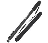 TOBBOMEY Monopode Portable Extensible pour Appareil Photo Reflex Numérique, Trépied Léger en Alliage D’Aluminium, Ajustable Télescopique, Usage Photo Vidéo Voyage, Support Unipod Compact Bleu