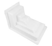 TOBBOMEY Moule à Béton pour Consoles Romaines, Moule à Socle en Ciment pour Villas Européennes, Moulage Manuel, Plastique Léger, Détails Architecturaux Raffinés, Usage Décoratif Extérieur