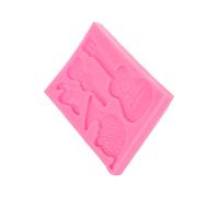 TOBBOMEY Moule Silicone Violon Forme Réaliste Résistant Haute Température Pour Chocolat Bonbons Décoration Pâtisserie Maison