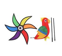 TOBBOMEY Moulin à Vent Décoratif à Motif Animalier Ornement De Jardin pour Extérieur Décoration De Fête pour Parc