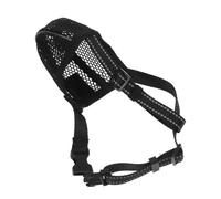 TOBBOMEY Muselière Mesh Doux Et Respirant pour Chiens Muselière Réglable pour Empêcher Les Morsures Mastication Confortable pour Animaux De Compagnie
