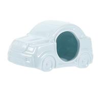 TOBBOMEY Nid Céramique pour Hamster Forme De Voiture Refuge Décoratif pour Rongeurs Espace De Sommeil Confortable Et Ludique pour Cages De Petits Animaux