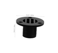 TOBBOMEY Nylon Drainage Cover for Boat Deck Floor Drain Grate Compatible with Yacht Rvs Efficient Water Management