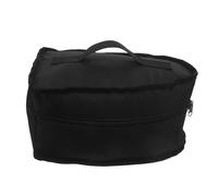 TOBBOMEY Organisateur de Rangement pour Défroisseur Vapeur Portable Noir, Étui de Transport Léger Compartiments Internes, Pochette de Voyage Compacte pour Machine à Repasser à Vapeur