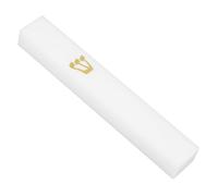 TOBBOMEY Ornement de Porte Mezouzah Résine Fait Main Décoration Juive avec Bénédiction pour Maison Installation Facile Cadeau Religieux
