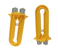 TOBBOMEY Outil à Sertir pour Tendeur de Câbles de Cadres de Ruche 2 Pièces Pince à Sertir Apiculteur Matériel Apicole pour Serrage Manuel des Fils de Cadres de Nid Outil Pratique et