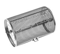 TOBBOMEY Panier De Four à Rôtisserie pour Cuisson des Noix Barbecues avec Porte Mobile Et Support Pivotant