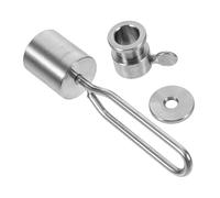 TOBBOMEY Panier De Rôtisserie Douille De Tige De Brochette Poids De Brochette Outil Équilibrage De Rôtisserie Contrepoids pour Barbecue