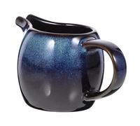 TOBBOMEY Pichet Lait Céramique Petit avec Bec Verseur et Poignée Design Européen Créatif pour Café et Thé Pot à Lait Multifonction pour Maison et Café